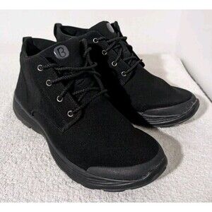 Bzees Men's Ankle Boots Ignite Size 10.5 M All Black